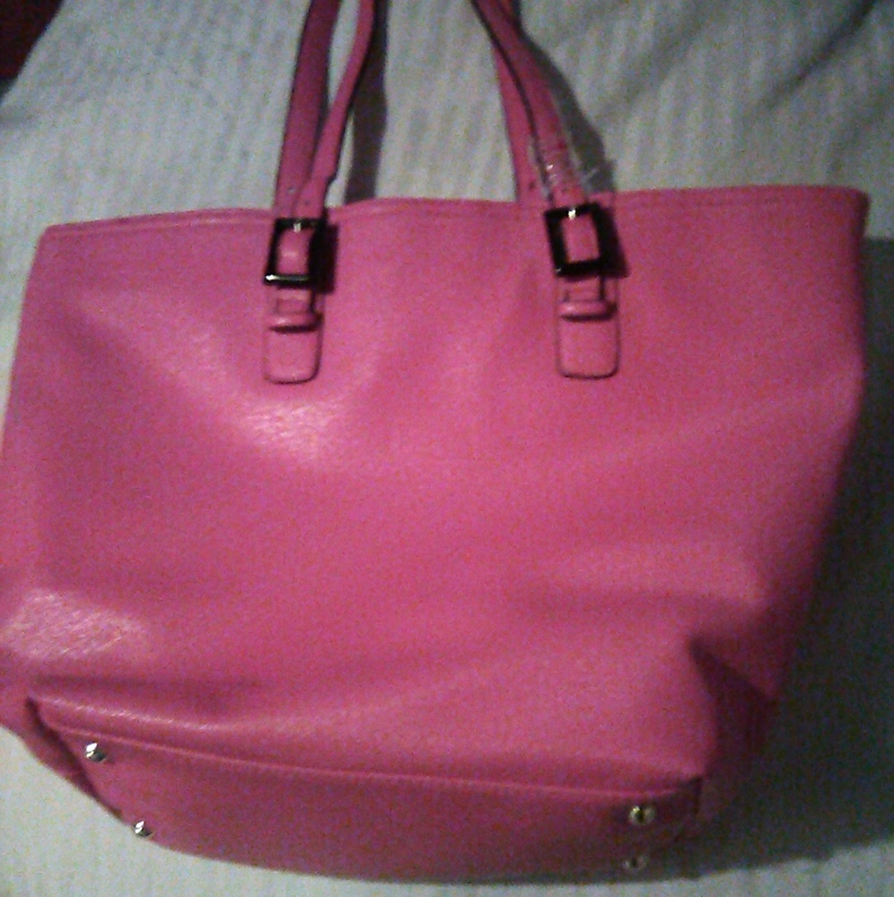 Erona pink waterproof tote